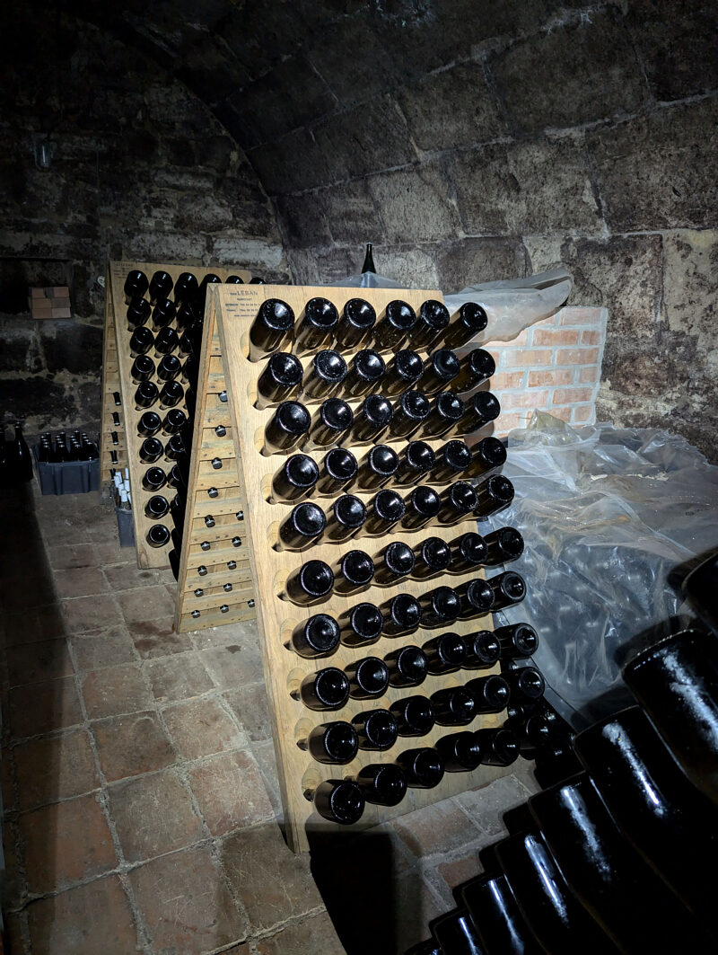 Pincészet és palackok